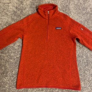 Beautiful, Red 3/4 Zip Patagonia Jacket